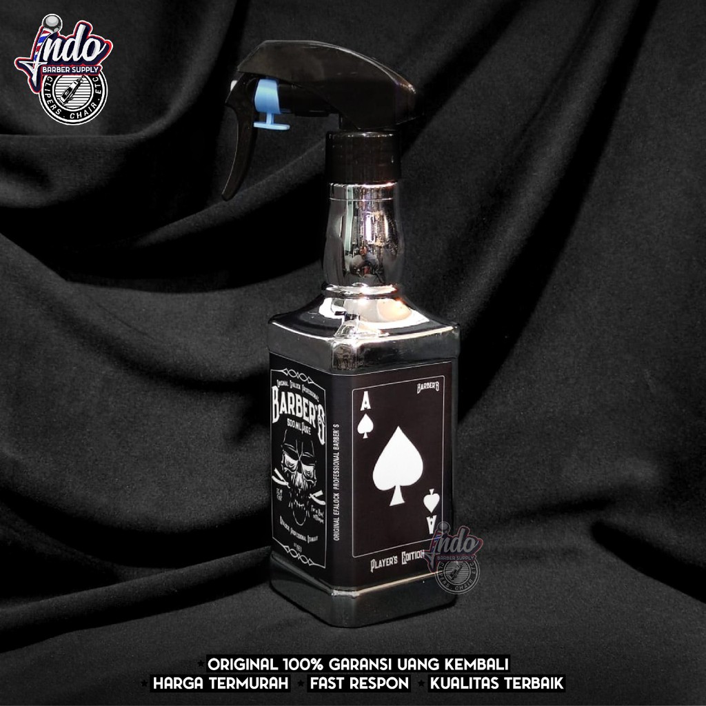 Botol Spray Barber 500ML / Botol Semprotan Air Barbershop Salon / Botol Just Water