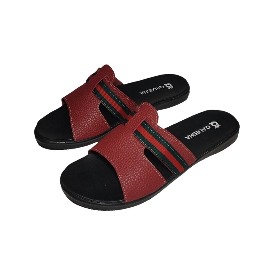 Insyira - Sandal Wanita Odetta / Sandal Papirut Wanita Non Slip Alas Hitam / Sandal Wanita Slop Sabuk