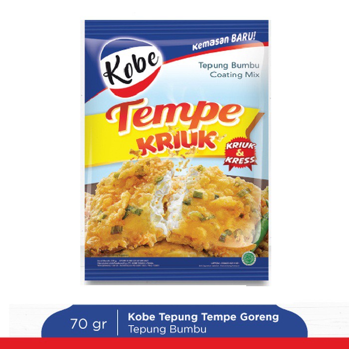 

Kobe Tepung Tempe Goreng Kriuk 70 gr