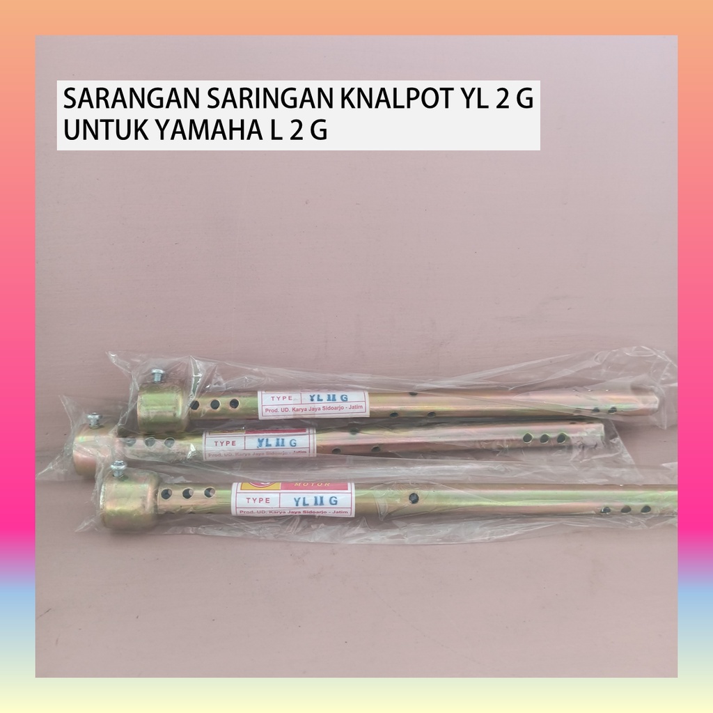SARANGAN SARINGAN KNALPOT YL 2 G UNTUK YAMAHA L 2 G