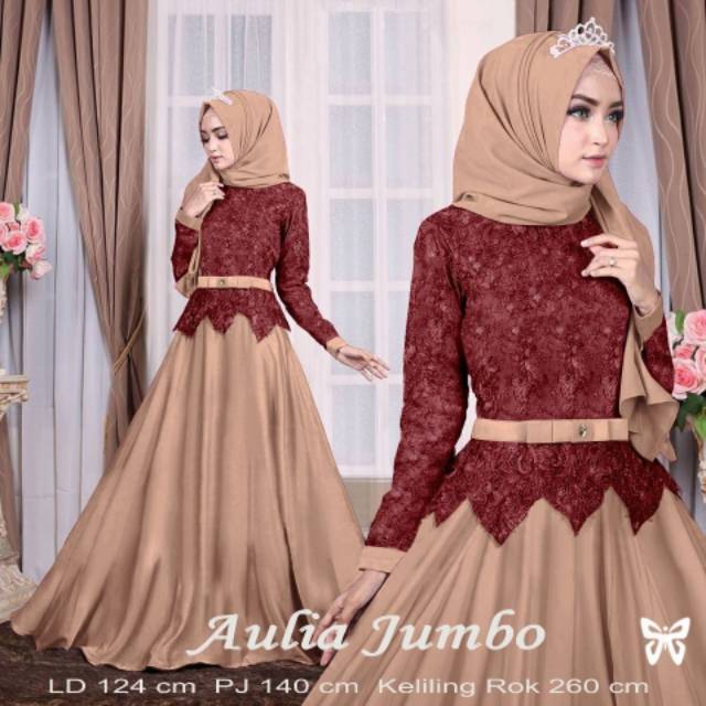 Aulia Jumbo Maroon 5 warna