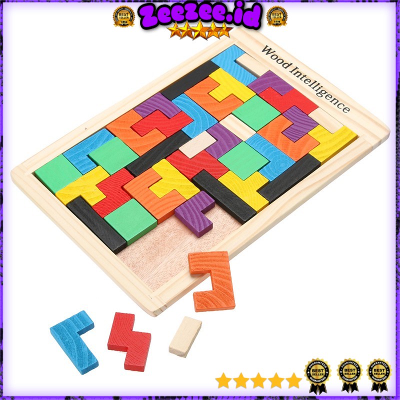 PUZZLE EDUKATIF TANGRAM TETRIS