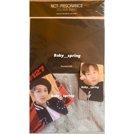 mark kihno neozone set (mark baret) / pc Doyoung arrival (pc doy boboan) / ar tiket Doyoung set