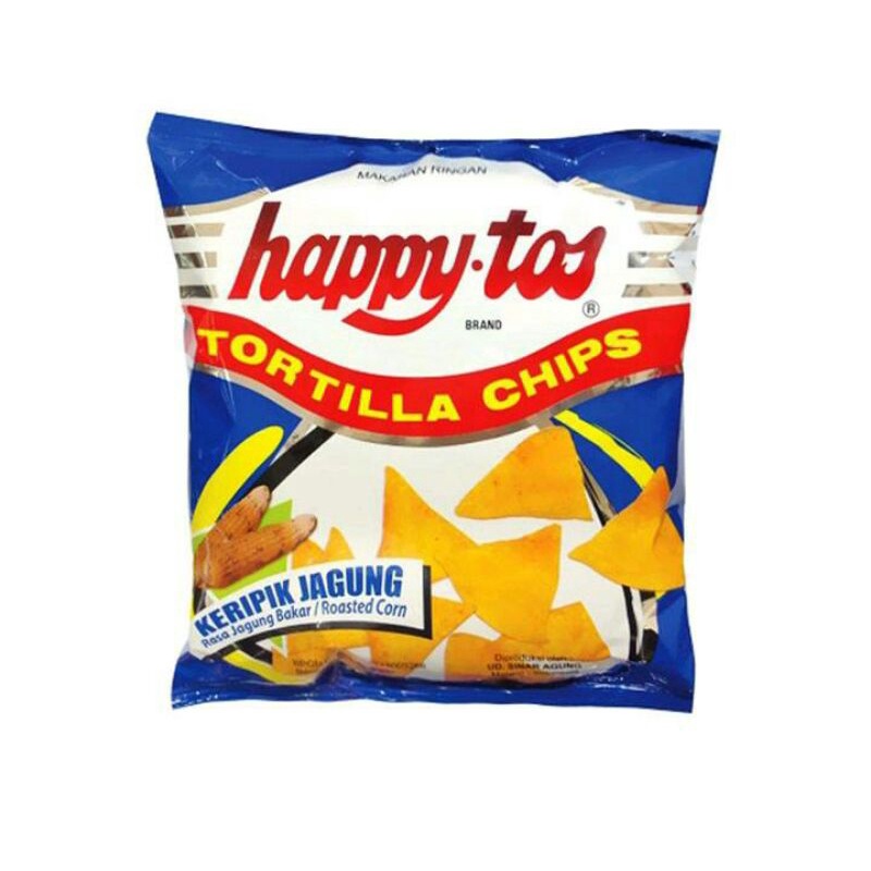 Happy Tos Biru Snack Jagung Bakar 55 gr