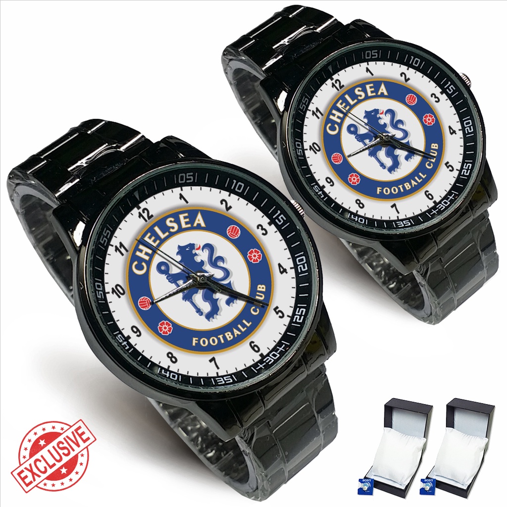 Jam Tangan Rantai Couple CHELSEA FC - 3 (Special)