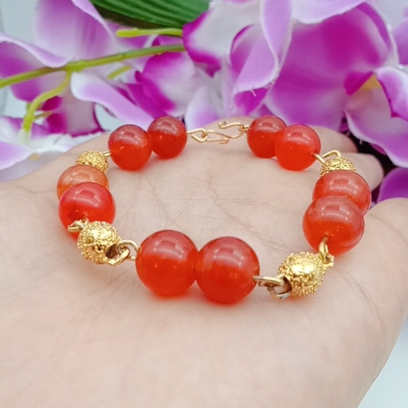 gelang wanita lapis emas permata giok termurah star+