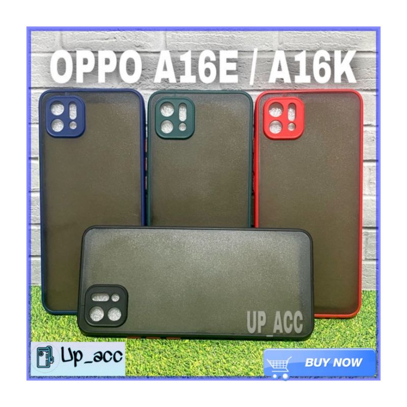 OPPO A16E / A16K MY CHOICE Case SQUARE Bumper Candy Lens CAMERA Protector Hard Matte i12