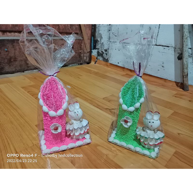 

tempat pensil dari kerajinan kerang/prakarya sekolah/pajangan