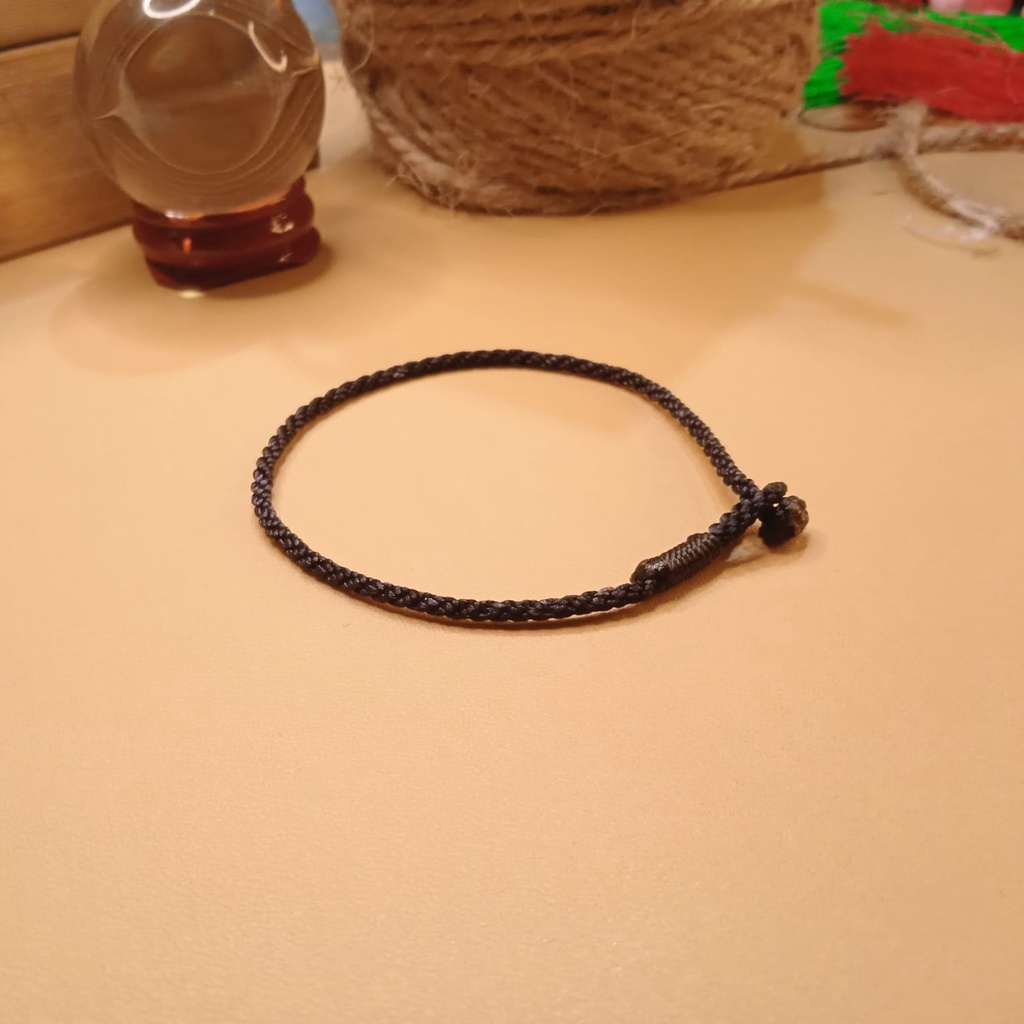 Gelang Ulir Minimalis Hitam