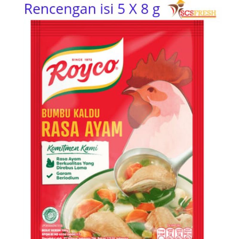 Royco sachet 8g rasa kaldu ayam