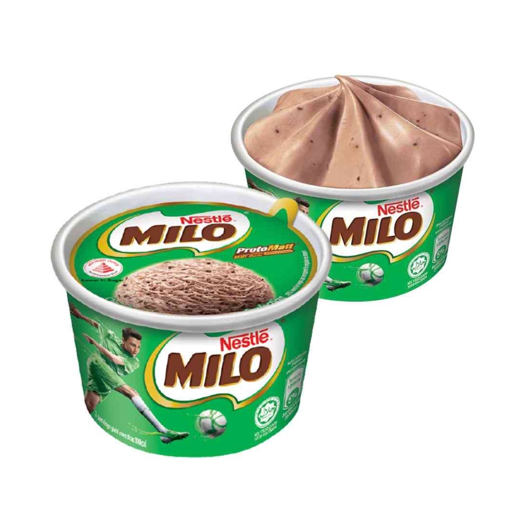 Milo Ice Cream CUP 105ml barcode 9556001091925