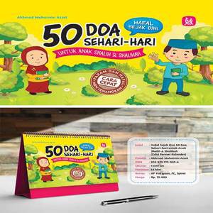 Kalender 50 Doa Sehari-Hari Untuk Anak Shalih