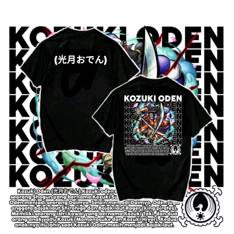 Ts Kaos One Piece Kozuki Oden