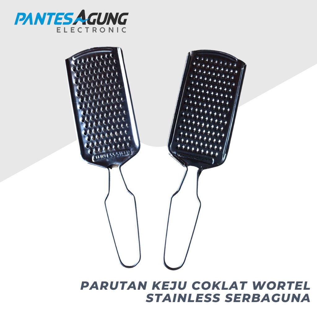 Parutan keju coklat wortel stainless serbaguna