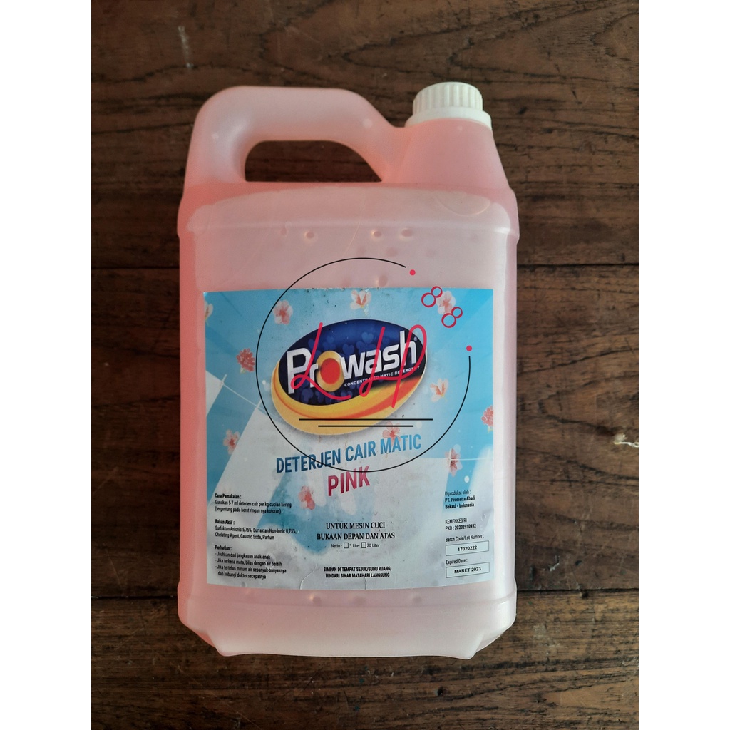 Deterjen Cair Matic Ekonomis PROWASH