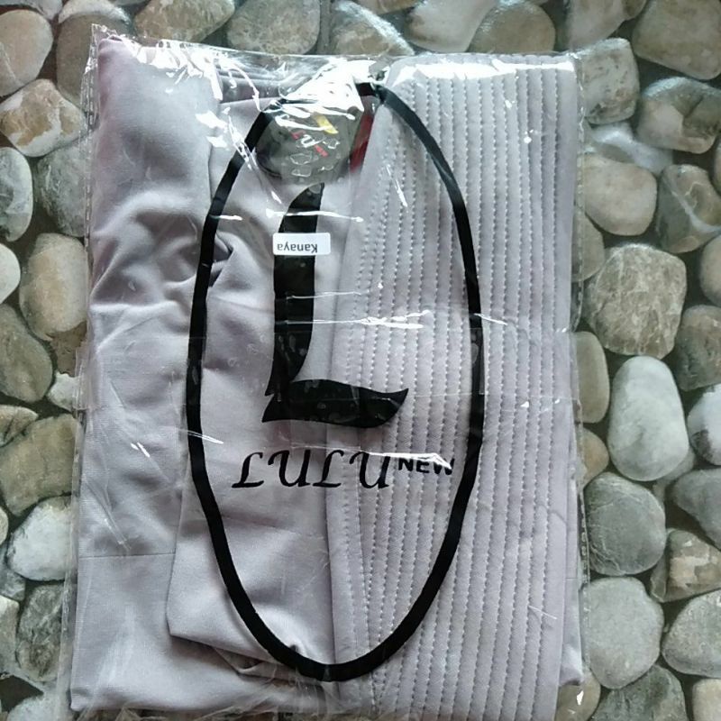 Jilbab Hijab kerudung Instan Lulu Kanaya Original-Abu