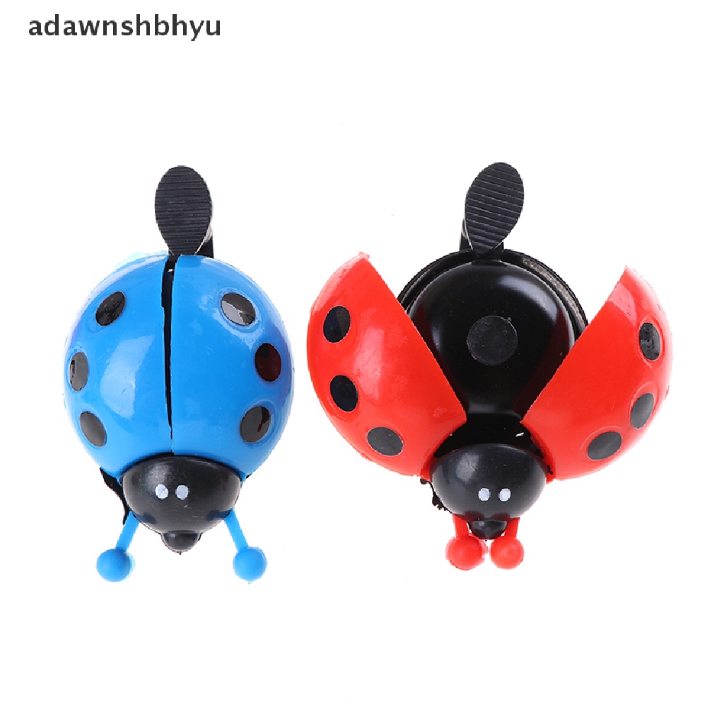 Adawnshbhyu 1Pc Sepeda Ladybug Bell Kartun Bersepeda Bell Indah Anak Sepeda Naik Alarm Tanduk