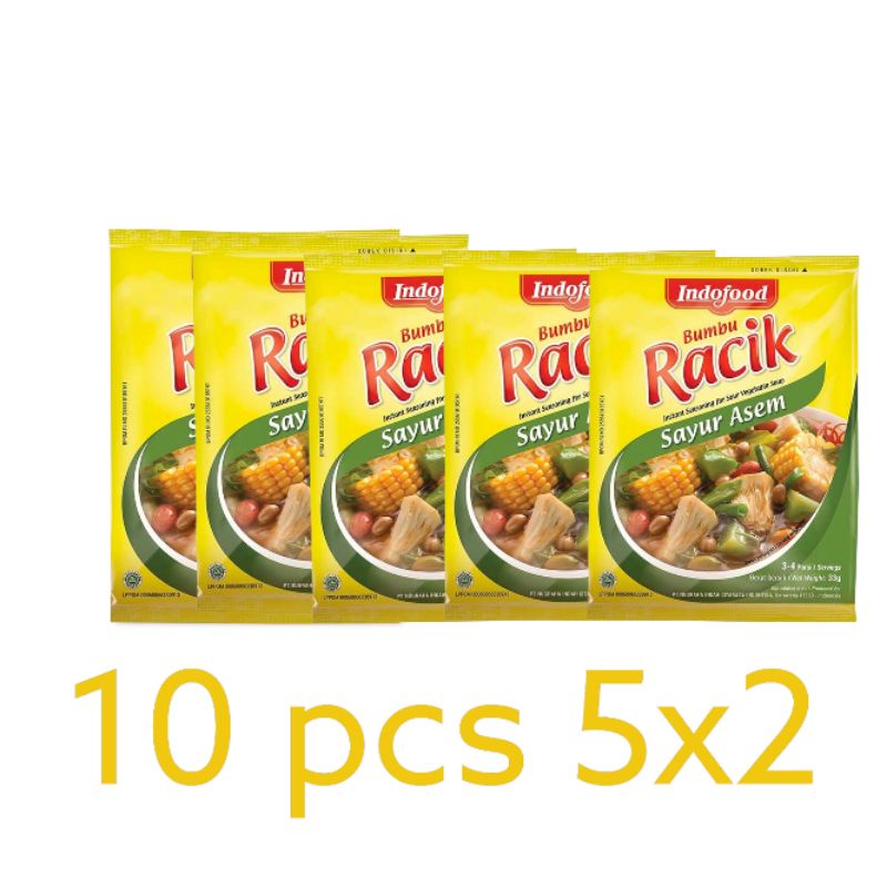 

Racik bumbu sayur asem lebih hemat 10 sachet