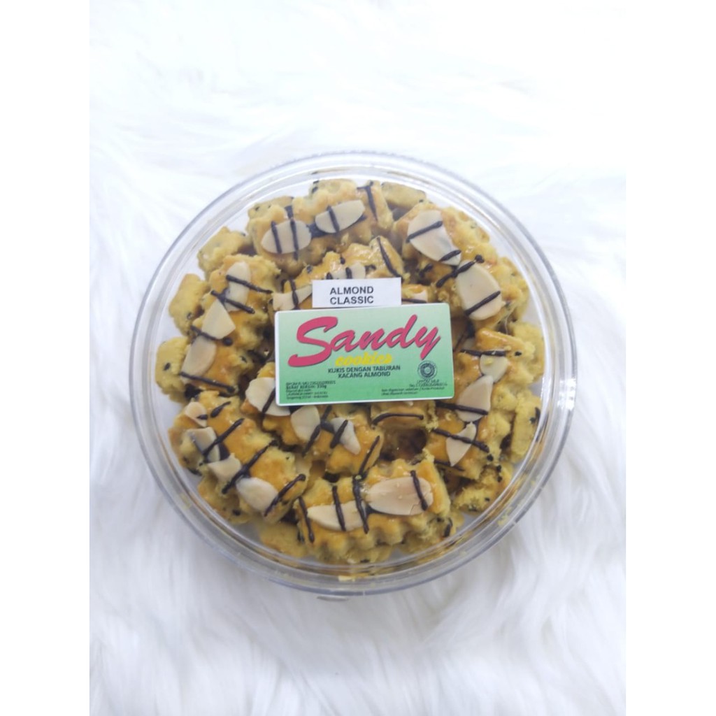 ALMOND CLASSIC (SANDY COOKIES) KEMASAN 500GR