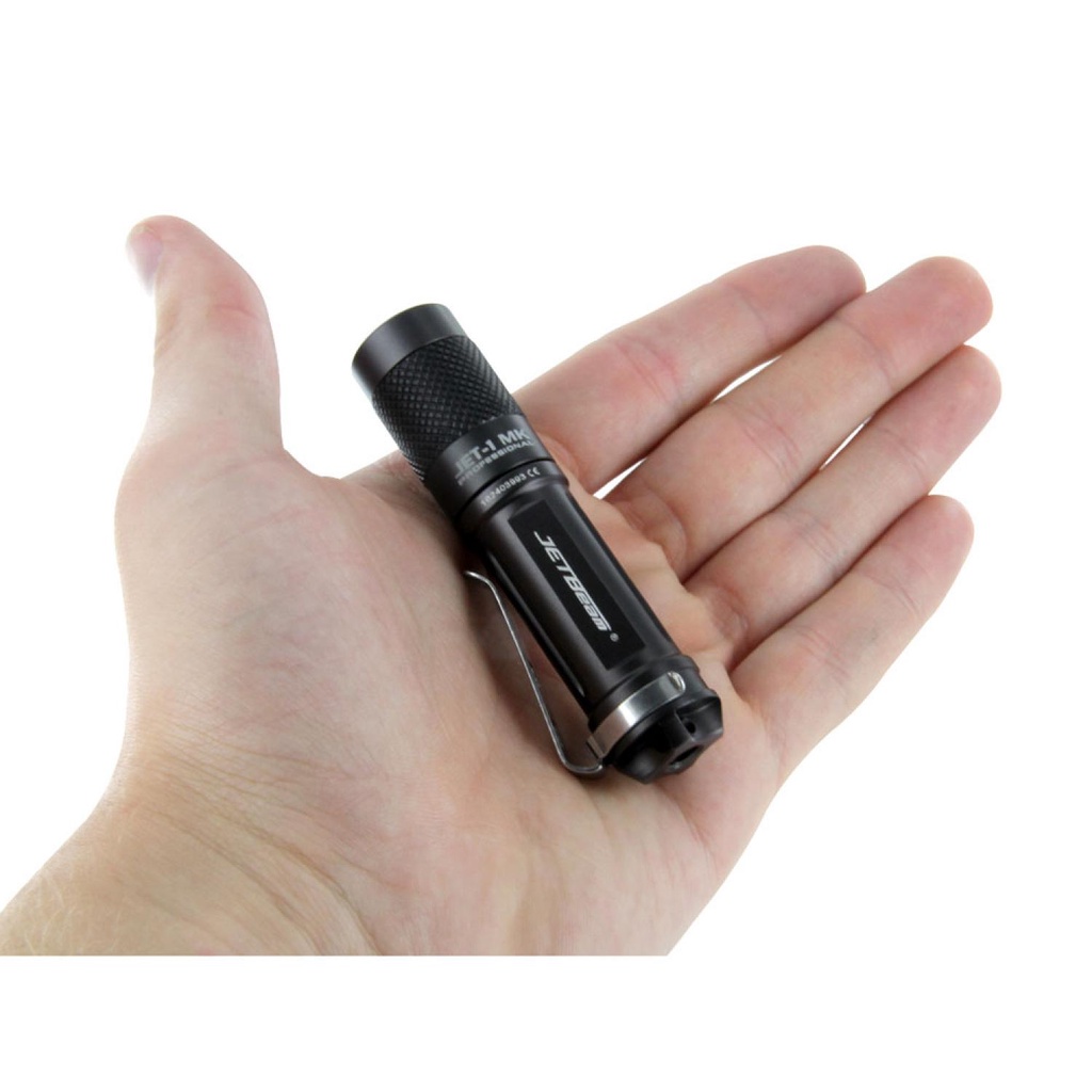 IDN TOOLS - JETBeam Jet-1 MK Tiny Flashlight Senter LED CREE XP-G2 480 Lumens