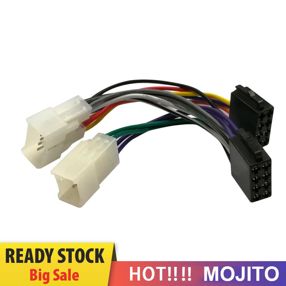 Iso Adaptor Konektor Kabel Harness Stereo Mobil Untuk Toyota Camry Corolla