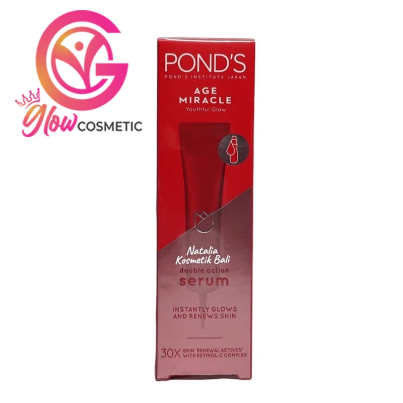 POND’S AGE MIRACLE YOUTHFUL GLOW DOUBLE ACTION SERUM 15ML