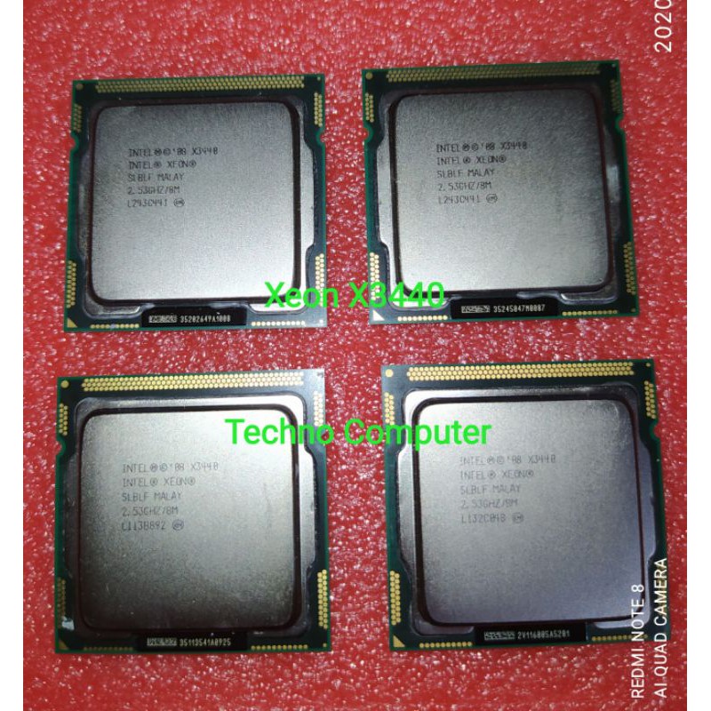 Prosesor Intel Xeon X3440 2 53ghz 4 Cores 8 Threads Socket Lga 1156 Shopee Indonesia