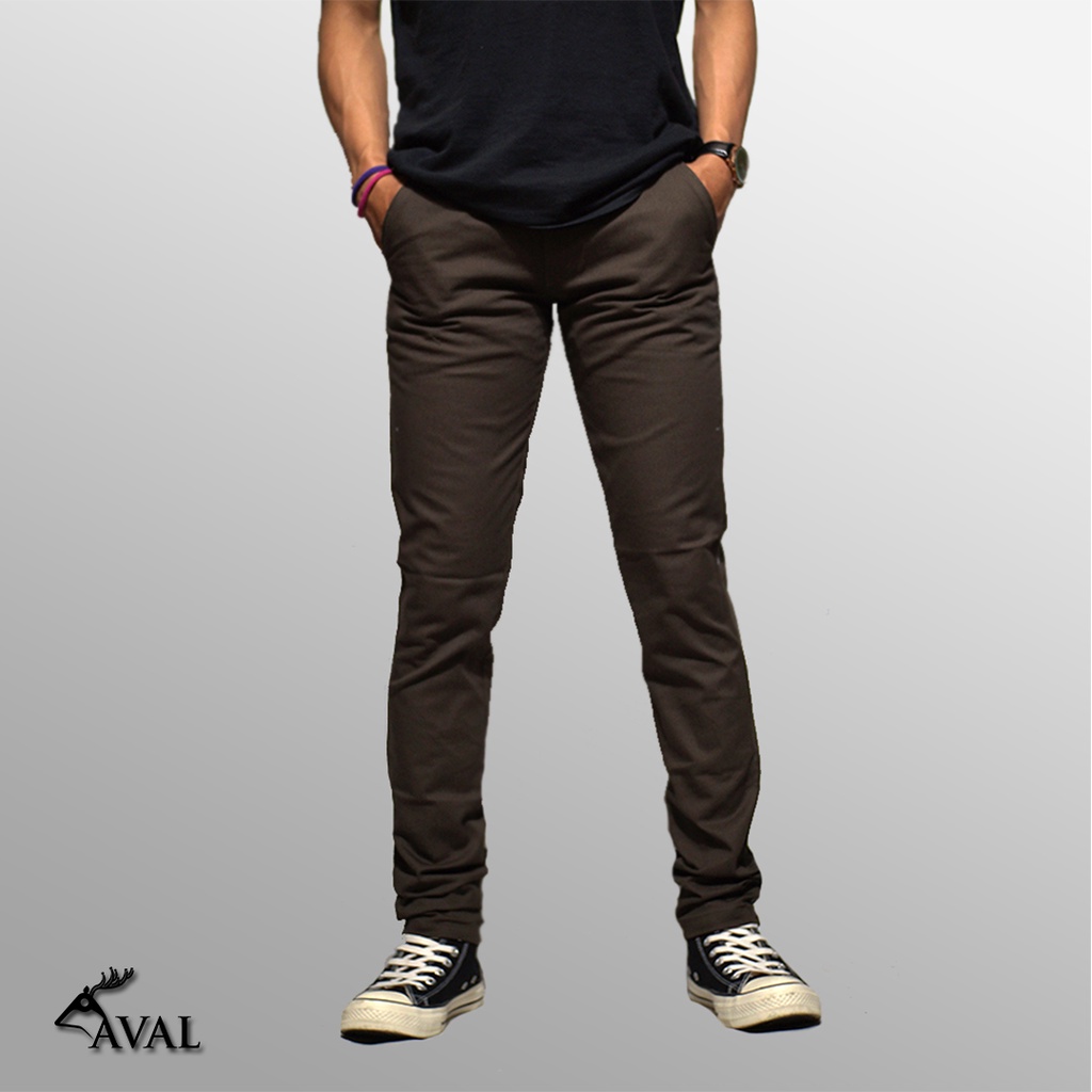 Celana Chino Bahan Scoth Stretch