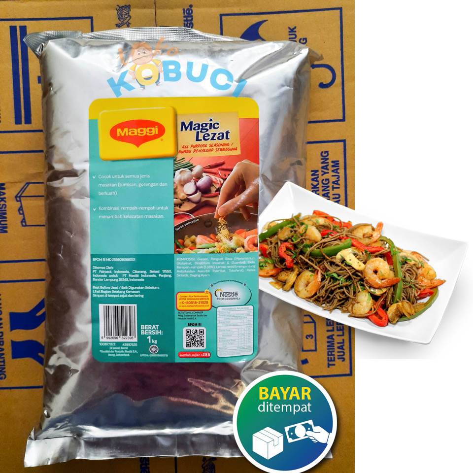 

Maggi Magic Lezat 1 Kg Penyedap rasa