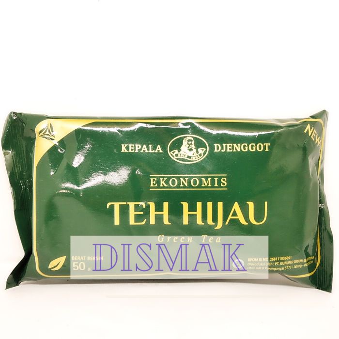 

TEH-DAUN- TEH HIJAU KEPALA DJENGGOT EKONOMIS 50 GRAM -DAUN-TEH.