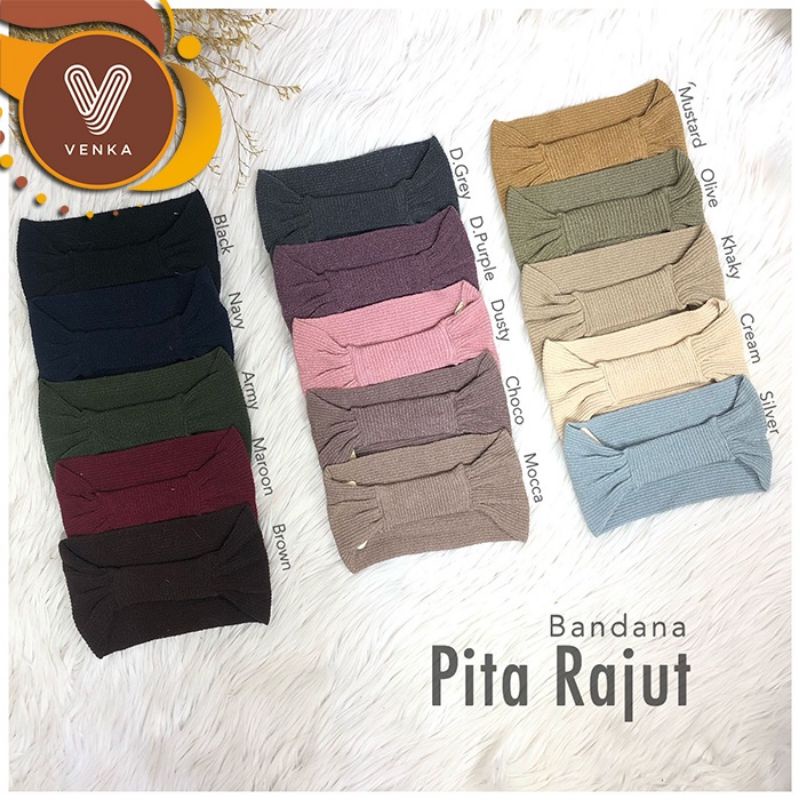 JSTORY- BANDANA INNER PITA RAJUT