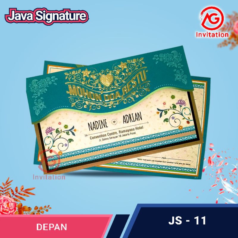 Blanko undangan JS 11