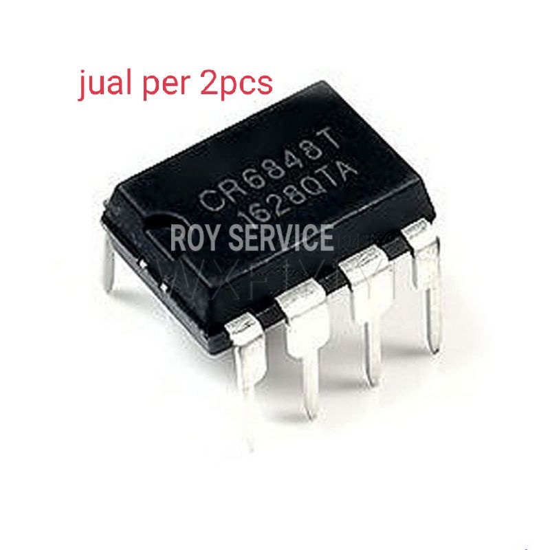 2pcs IC CR6848T / IC CR6848 /Fet CR6848T / Fet CR6848 / Mosfet CR6848T / Mosfet CR6848/ IC PSU POWER