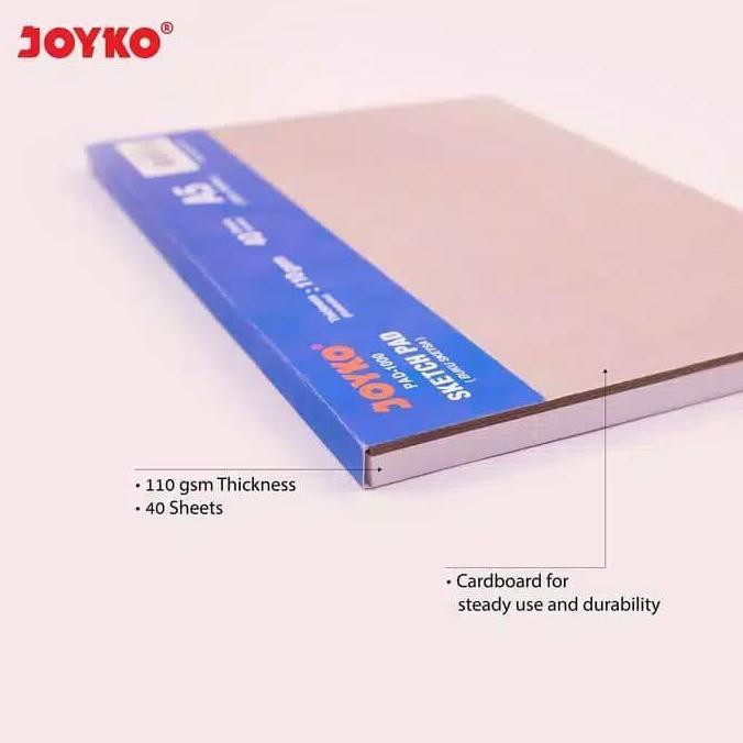 

Promo Sketch Pad Buku Sketsa Joyko Pad-1000 A5 110 Gsm 40 Sheets Diskon