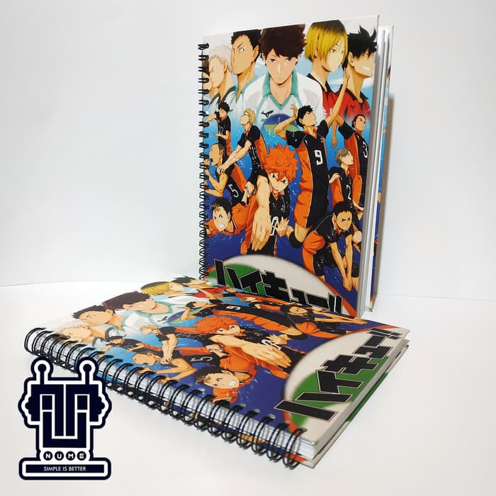 Skecth Book, Note Book / Buku Sketsa, Buku Catatan Anime Haikyuu