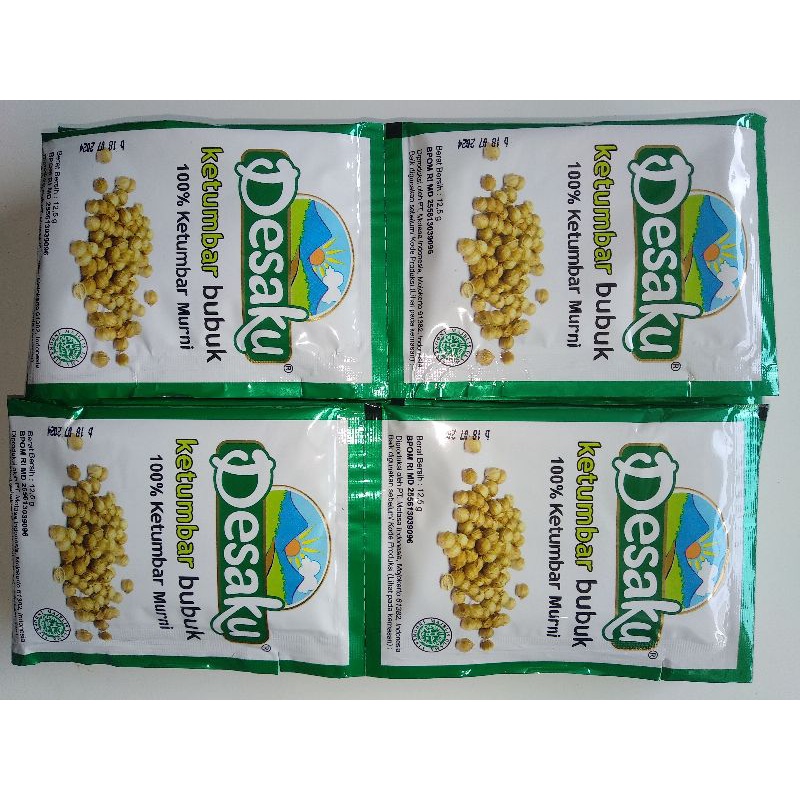 

ketumbar bubuk 1 renceng isi 12 sachet