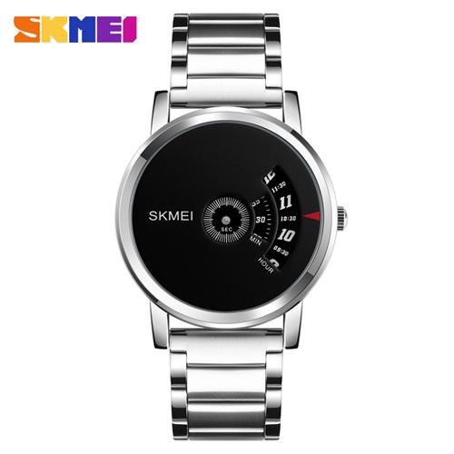 SKMEI Jam Tangan Analog - 1260 - Silver Black