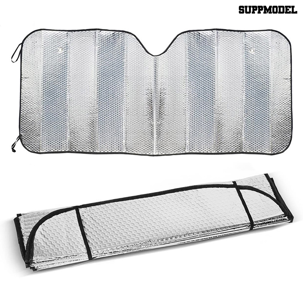 Suppmodel Sun Visor Kaca Depan Mobil Universal Dengan Perlindungan UV