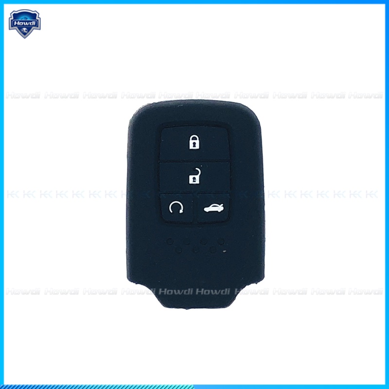 Cover Kunci Remote Mobil Keyless Bahan Silikon Untuk Honda Civic