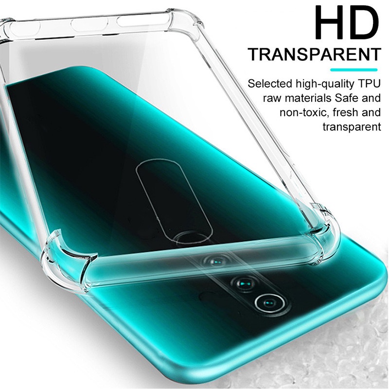 Soft Case TPU Transparan Shockproof Anti Gores / Benturan Cover Xiaomi Redmi K30