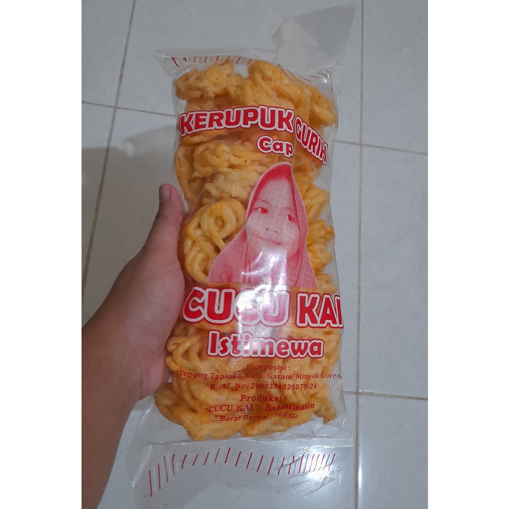 

Krupuk Cucu Kai Pedas