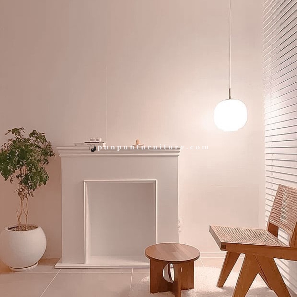 PUNPUNFURNITURE Rak Perapian Aesthetic Minimalis Ala Korea