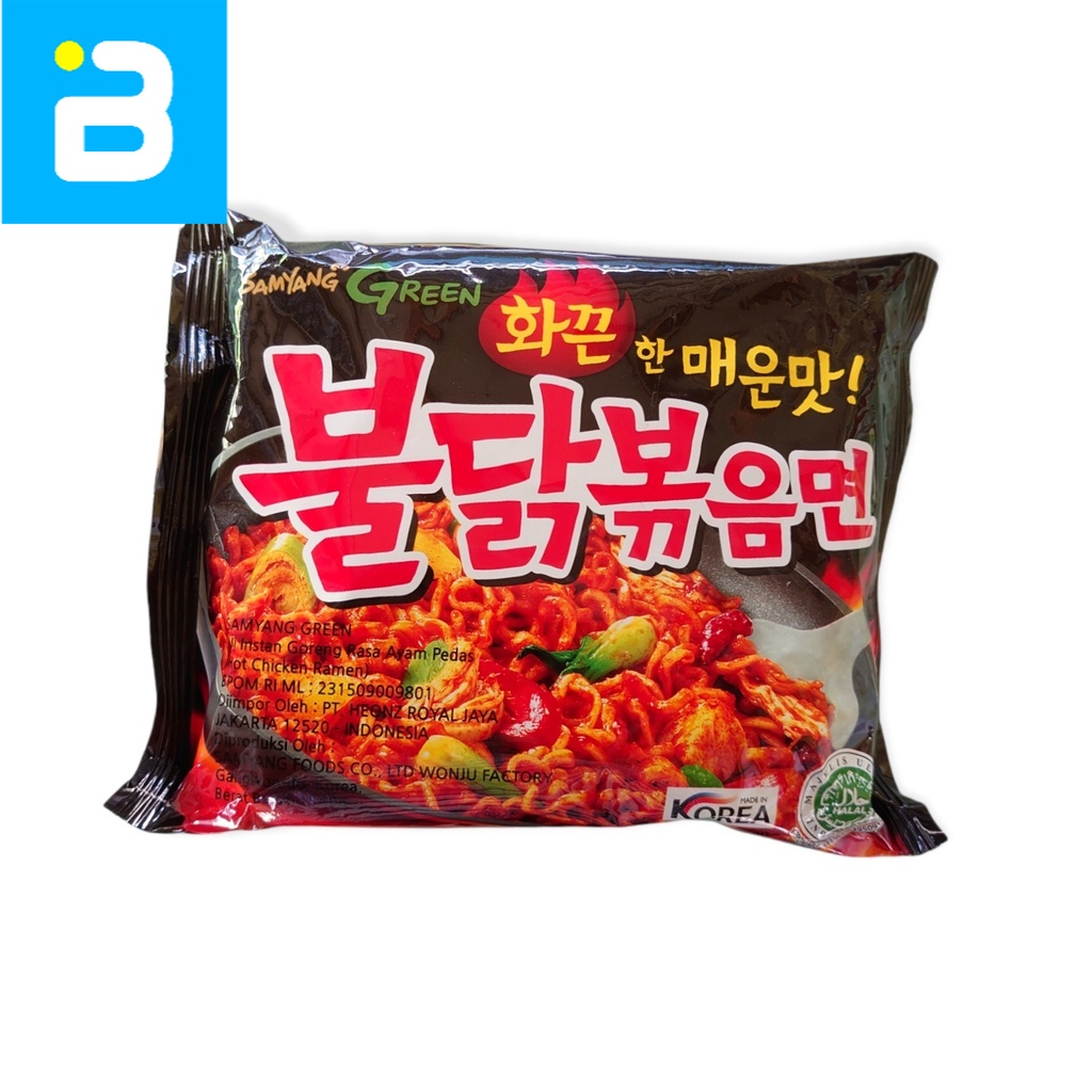 

Samyang Green Original Rasa Ayam Pedas 140 G (HALAL)