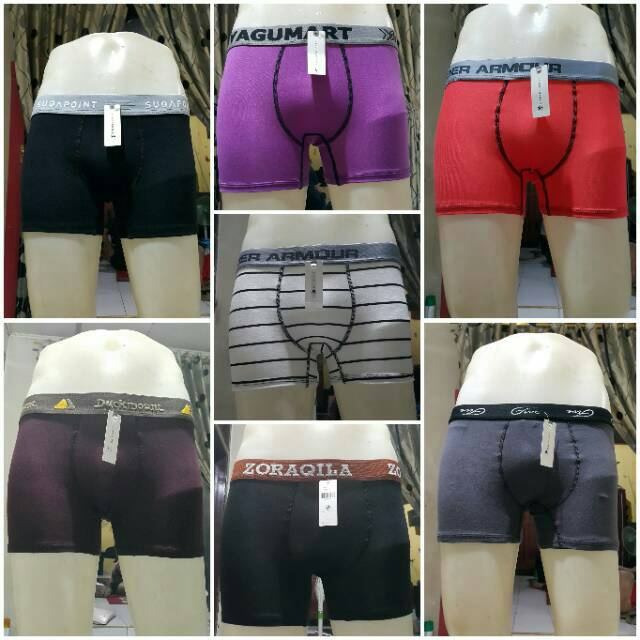 GROSIR CD BOXER UKURAN S M L KWALITAS BINTANG LIMA HARGA KAKI LIMA MINIMAL ORDER 6 PIECES