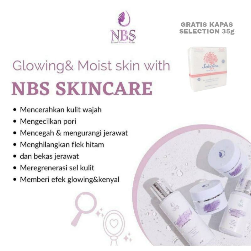 Paket Nbs Ultimate New Glowing Your Healthy Skin paket kecantikan dan pembersih wajah nbs