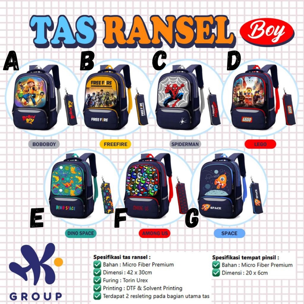 TAS RANSEL BY HK GRUP