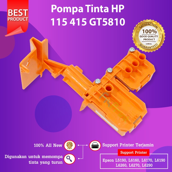 Toolkit Pompa Aliran Tinta Printer HP Ink Tank 115 315 415 500 515 615