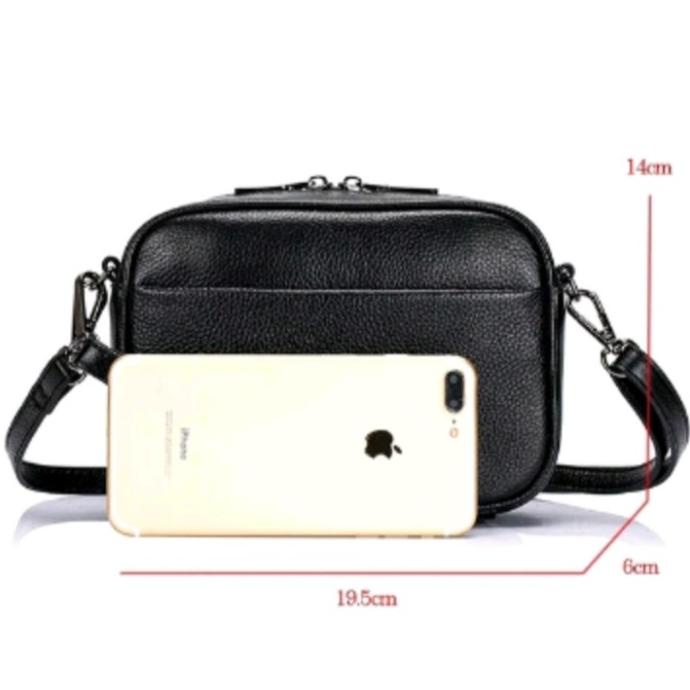 TAS KULIT WANITA TEMPAT HP DOMPET TEMPAT HP TAS WANITA ASLI KULIT