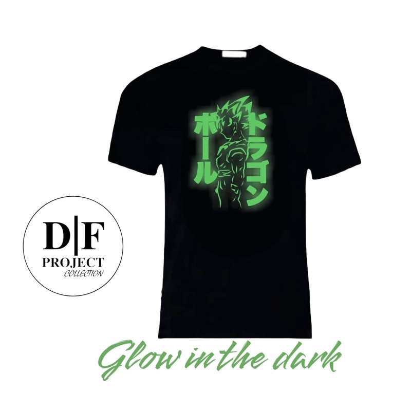 KAOS GLOW IN THE DARK / COTTON / KAOS COUPLE / BAJU KAOS DF PROJECT