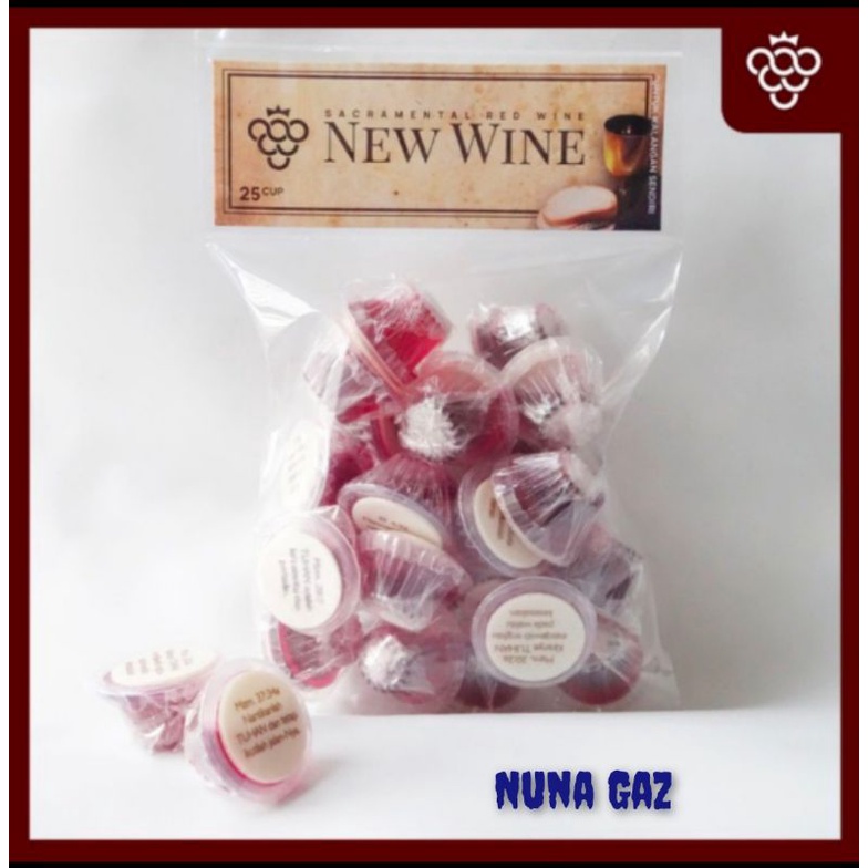 

Paket Hosti Ayat + Minuman Perjamuan Isi 25